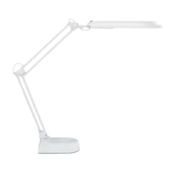 LED-pöytävalaisin MAULatlantic, valkoinen, korkeus 41 cm, jalusta