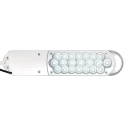 LED-pöytävalaisin MAULatlantic, valkoinen, korkeus 38 cm, kiinnitettävä jalusta