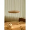 LED-riippuvalaisin Artist, Ø 40 cm, pölypunainen, metalli