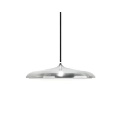 LED-riippuvalaisin Artist, Ø 25 cm, teräksenvärinen, ruostumaton teräs