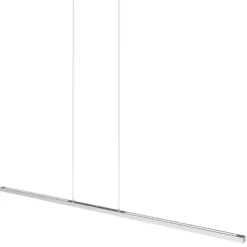 LED-riippuvalaisin Bande, 150 cm, ylös/alas, teräs, CCT, himmennettävä