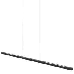 LED-riippuvalaisin Bande, ylös/alas, musta, 120 cm, CCT, himmennin,