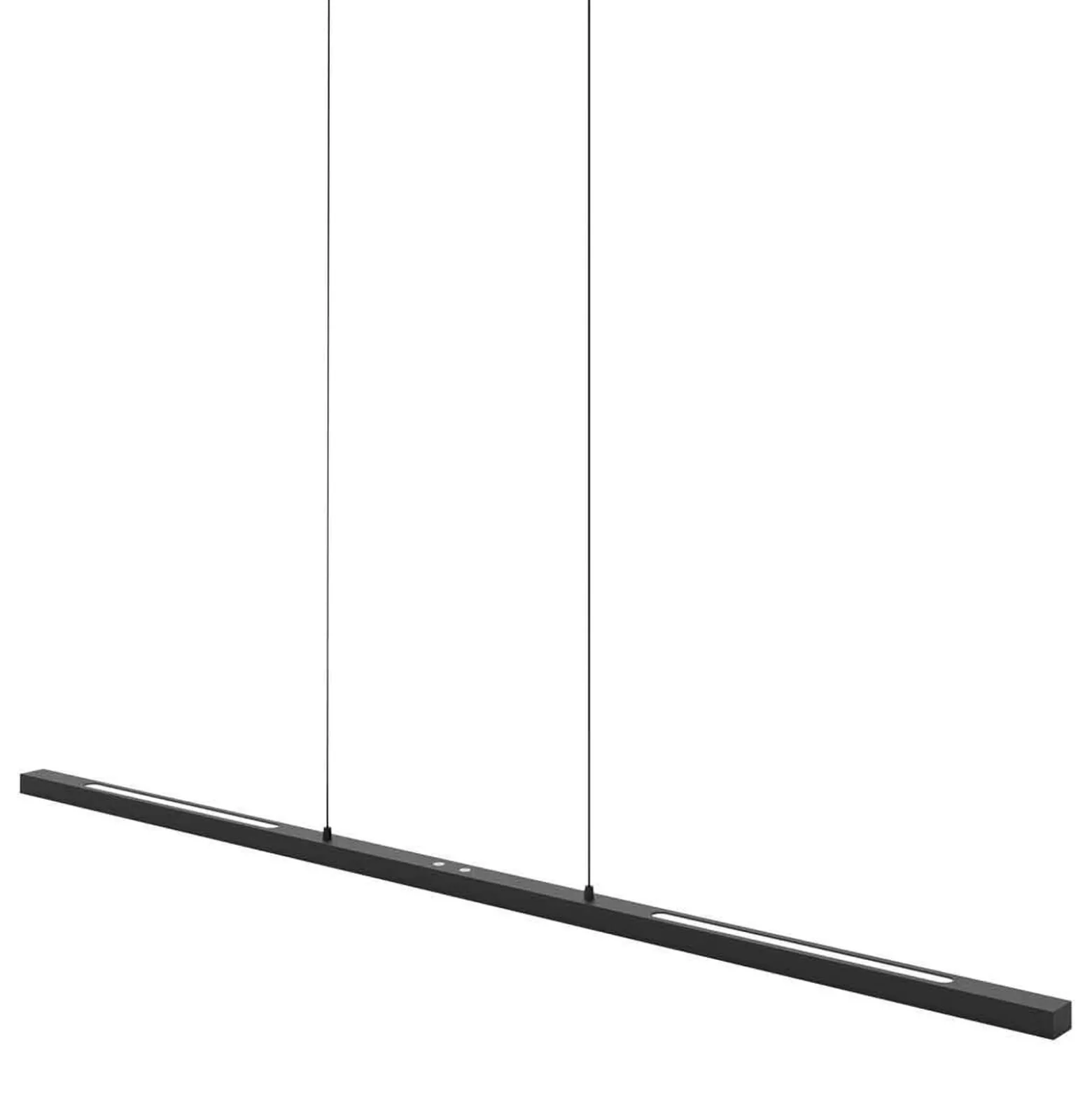 LED-riippuvalaisin Bande, ylös/alas, musta, 120 cm, CCT, himmennin,