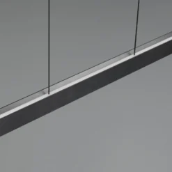 LED-riippuvalaisin Donegal, musta, pituus 150 cm, CCT
