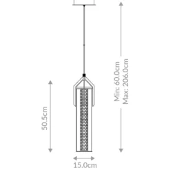 LED-riippuvalaisin ESPADA, kullattu, Ø 15 cm metalli/lasi