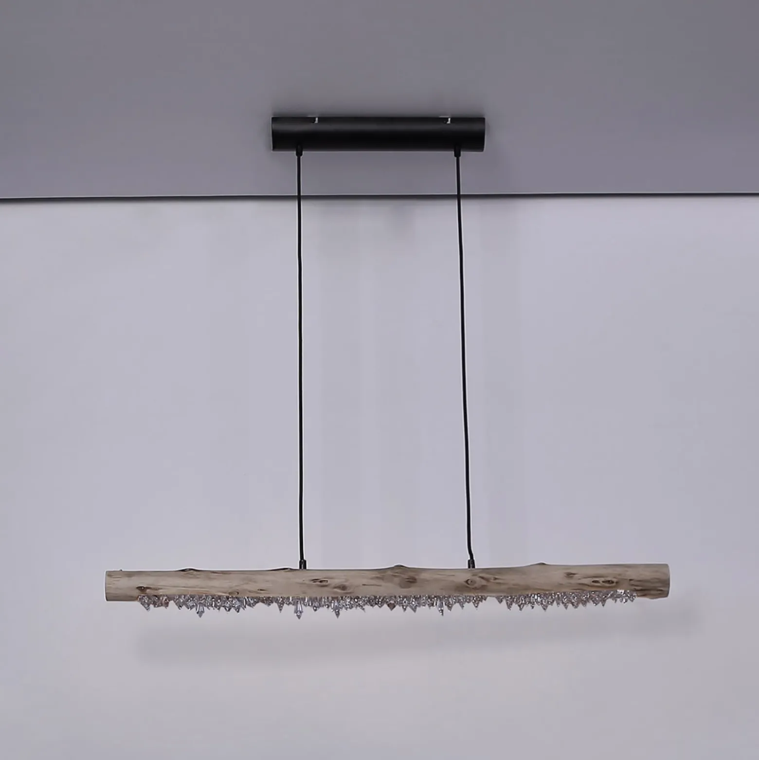 LED-riippuvalaisin Felicitas puuta, pituus 100 cm