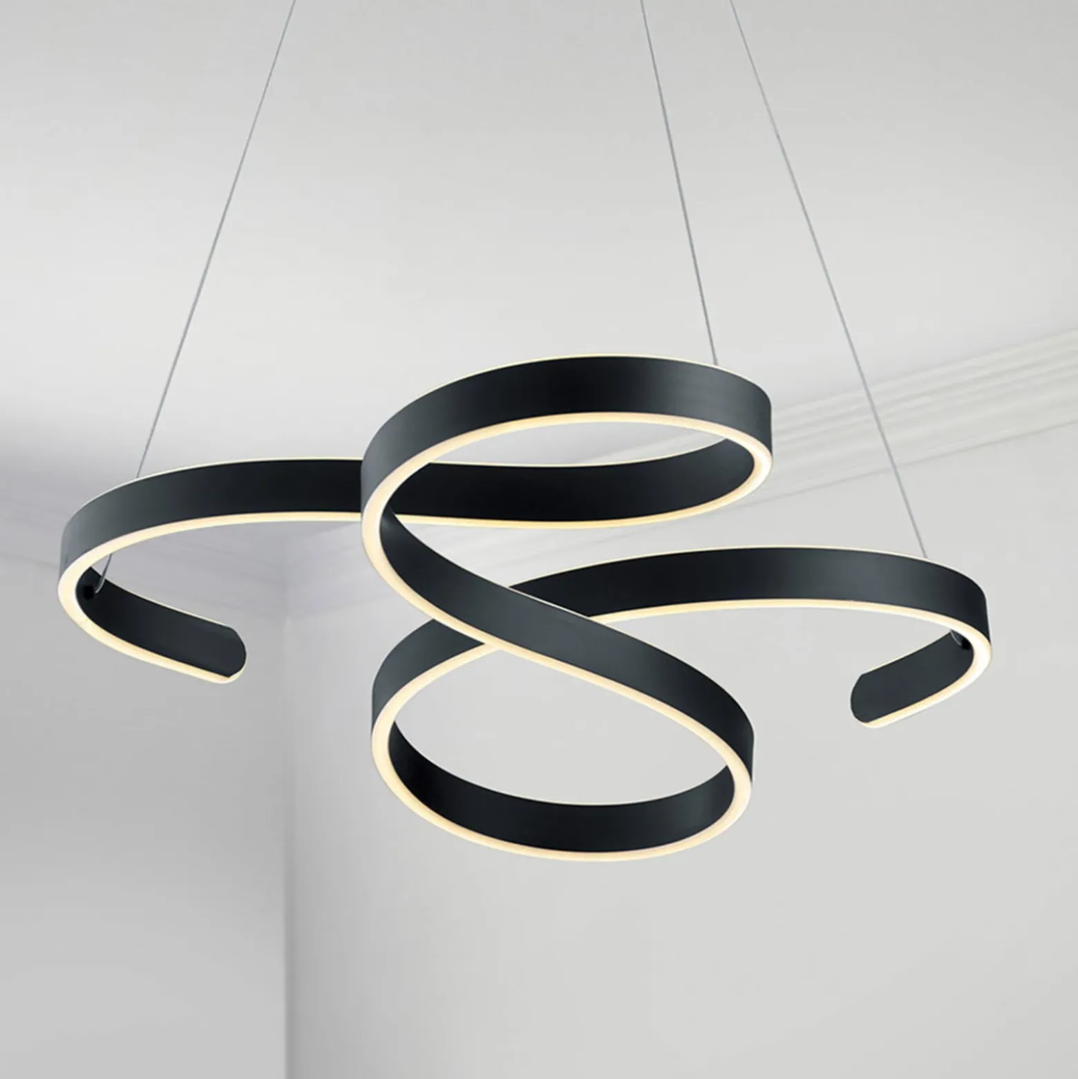 LED-riippuvalaisin Francis, antrasiitti
