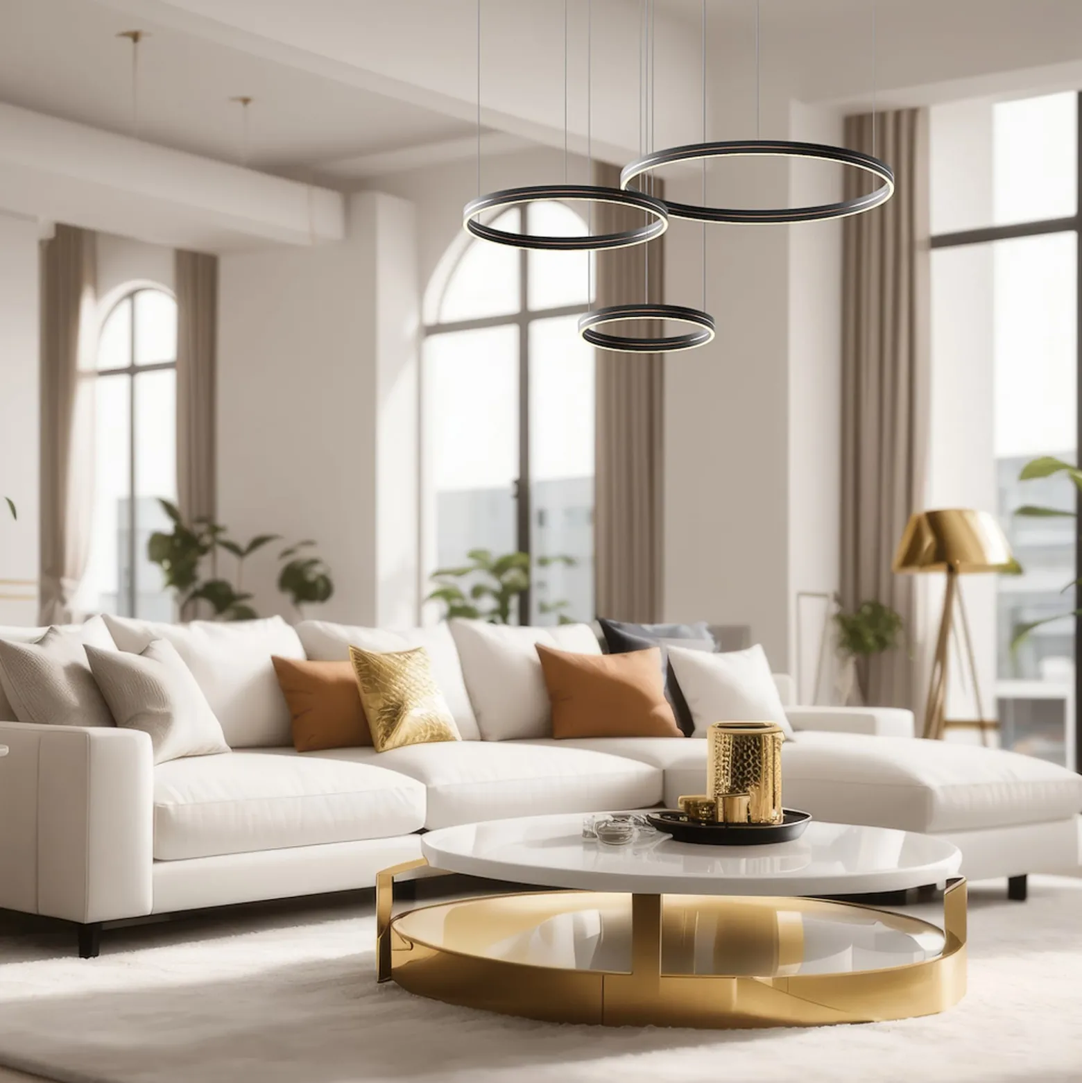 LED-riippuvalaisin Gravity, 3-lamppuinen, metalli, musta, 4000 K