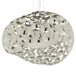 LED-riippuvalaisin Narisa 47 cm kiiltävä kromi