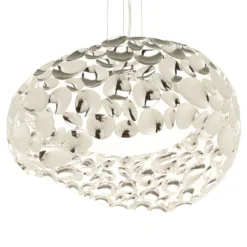 LED-riippuvalaisin Narisa 47 cm kiiltävä kromi