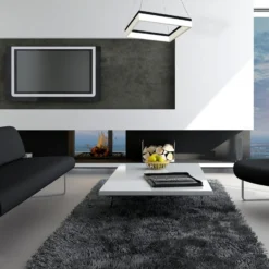 LED-riippuvalaisin Nero, muovia, musta, yksi valaisin, 32 W