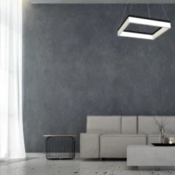 LED-riippuvalaisin Nero, muovia, musta, yksi valaisin, 32 W