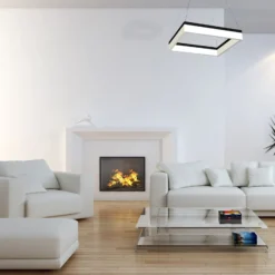 LED-riippuvalaisin Nero, muovia, musta, yksi valaisin, 32 W