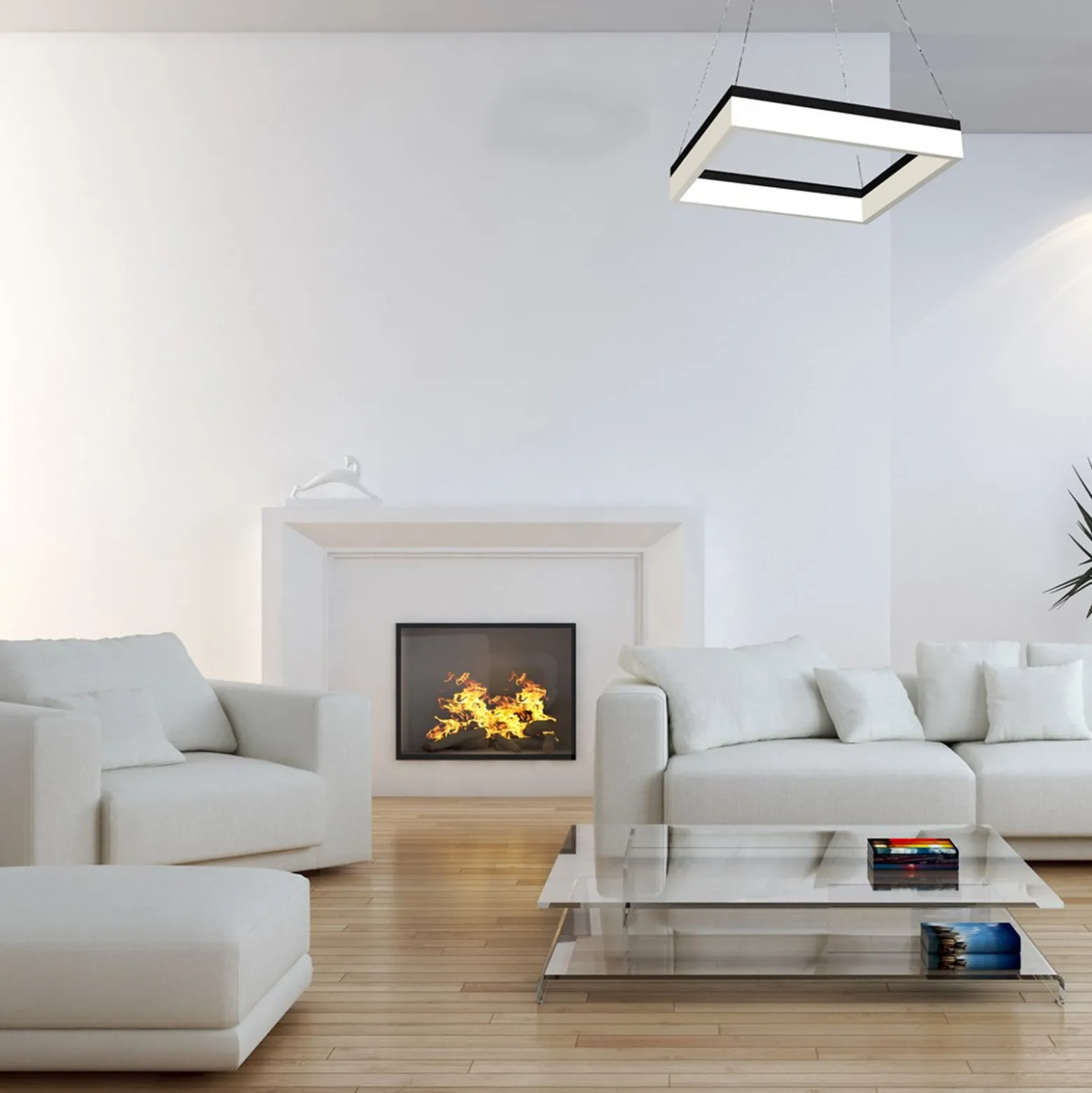 LED-riippuvalaisin Nero, muovia, musta, yksi valaisin, 32 W