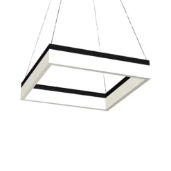 LED-riippuvalaisin Nero, muovia, musta, yksi valaisin, 32 W