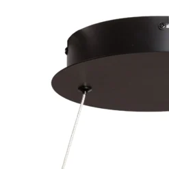 LED-riippuvalaisin Olympia, metalli, musta, 4 000 K