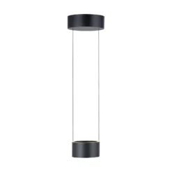 LED-riippuvalaisin PURE Clipse, harmaa, halkaisija 20 cm, CCT-himmennin,