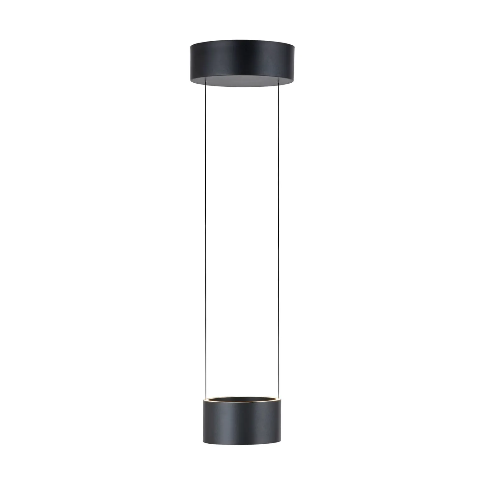 LED-riippuvalaisin PURE Clipse, harmaa, halkaisija 20 cm, CCT-himmennin,