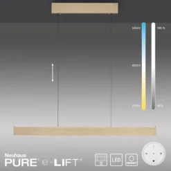 LED-riippuvalaisin PURE E-Motion, imperial gold, CCT