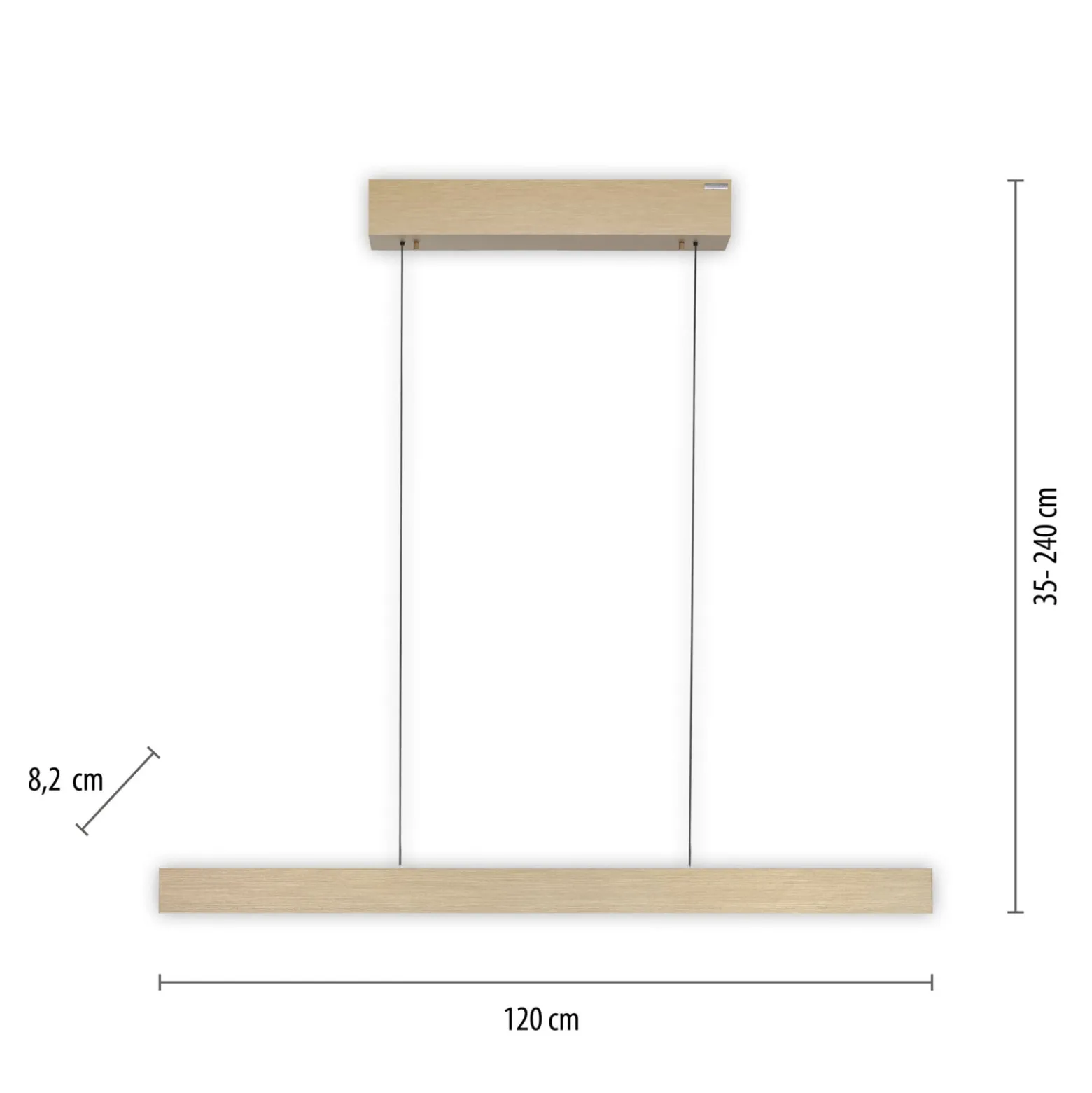LED-riippuvalaisin PURE E-Motion, imperial gold, CCT