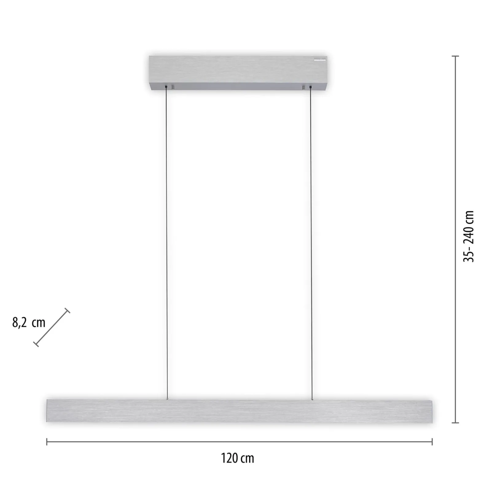 LED-riippuvalaisin PURE E-Motion, timantti, CCT