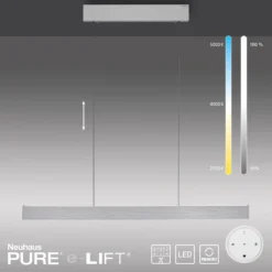 LED-riippuvalaisin PURE E-Motion, timantti, CCT