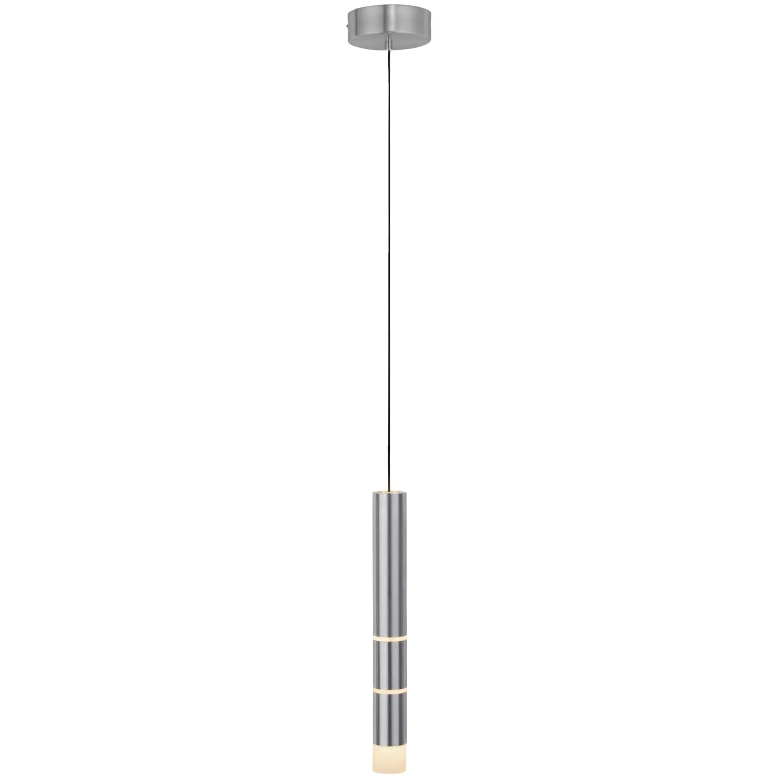 LED-riippuvalaisin PURE Vega, sylinterimäinen, alumiini