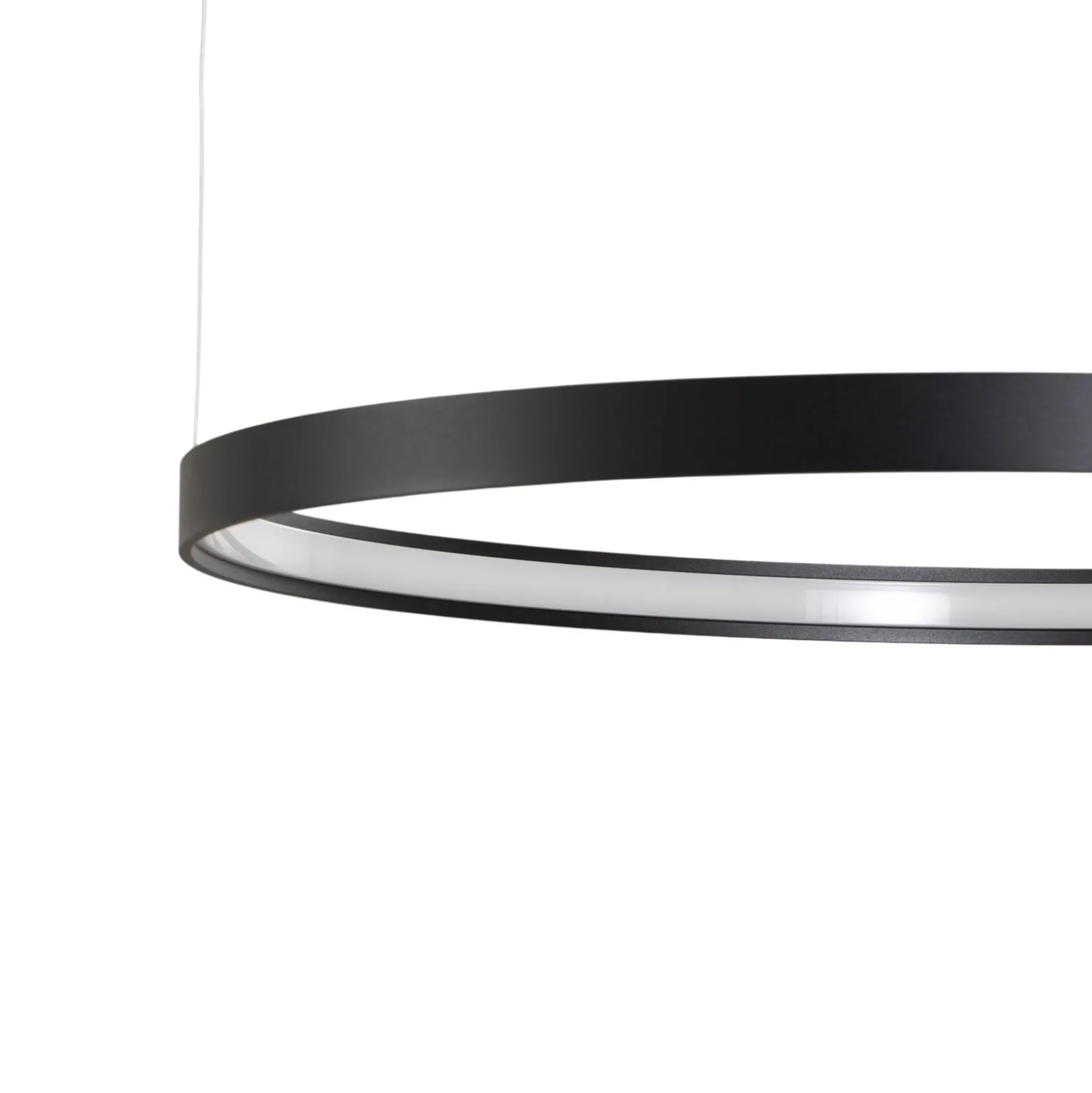 LED-riippuvalaisin Rio 78, vaakasuora, 3 000 K, musta