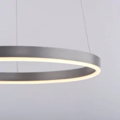LED-riippuvalaisin Ritus, Ø 39.3cm, alumiini
