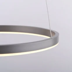 LED-riippuvalaisin Ritus, Ø 39.3cm, alumiini