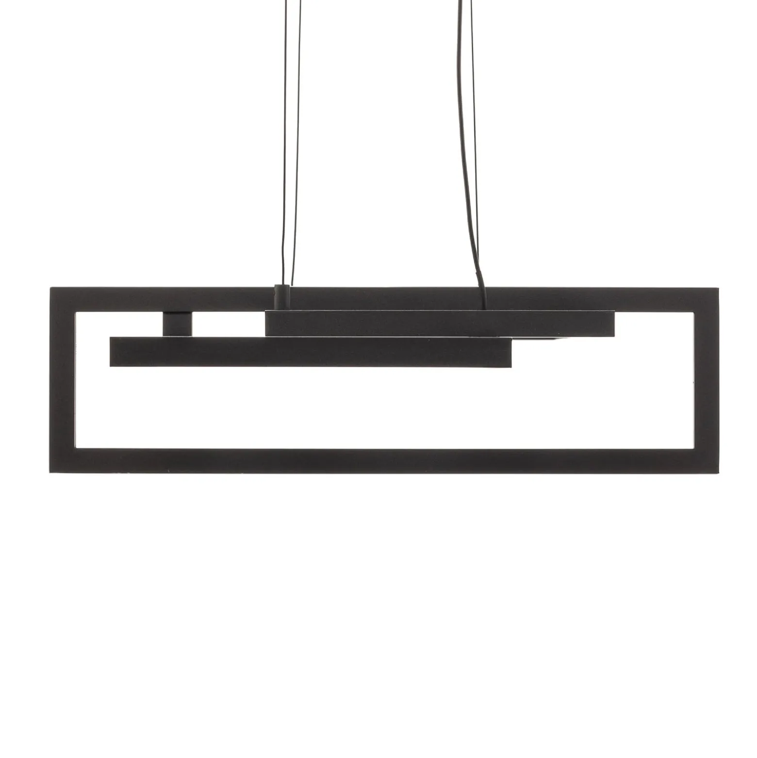 LED-riippuvalaisin Salinas, 3 000 K, matta musta