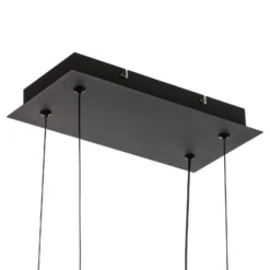 LED-riippuvalaisin Salinas, 3 000 K, matta musta