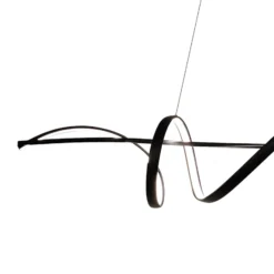 LED-riippuvalaisin Sash, metalli, musta, 4 000 K