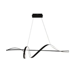 LED-riippuvalaisin Sash, metalli, musta, 4 000 K