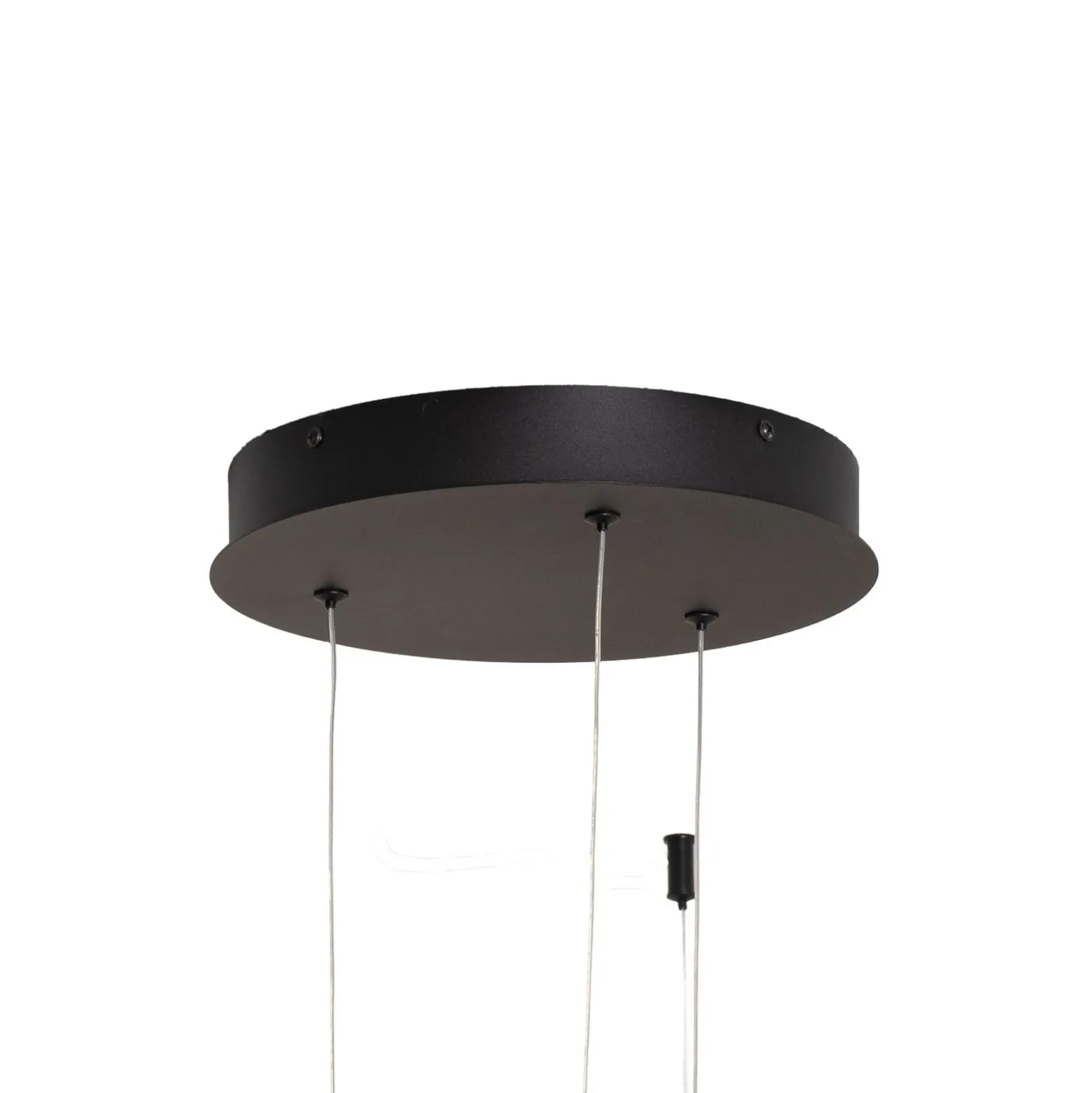 LED-riippuvalaisin Saturno, musta, 3-lamppuinen, metalli, 4 000 K