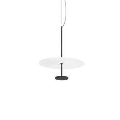 LED-riippuvalaisin Stilo_P, musta, Ø 35 cm, IP40