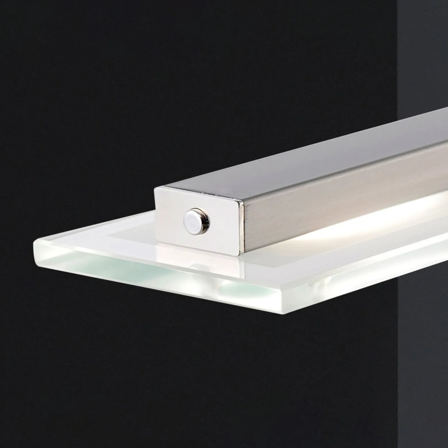 LED-riippuvalaisin Tenso, nikkeli, 64 cm, metalli, CCT, himmennin, himmennettävä
