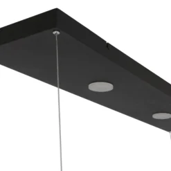 LED-riippuvalaisin Tor, 6-lamppuinen, musta