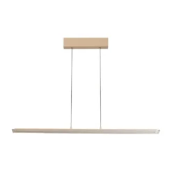 LED-riippuvalaisin Torvi, hiekanvärinen/valkoinen, pituus 115 cm, CCT