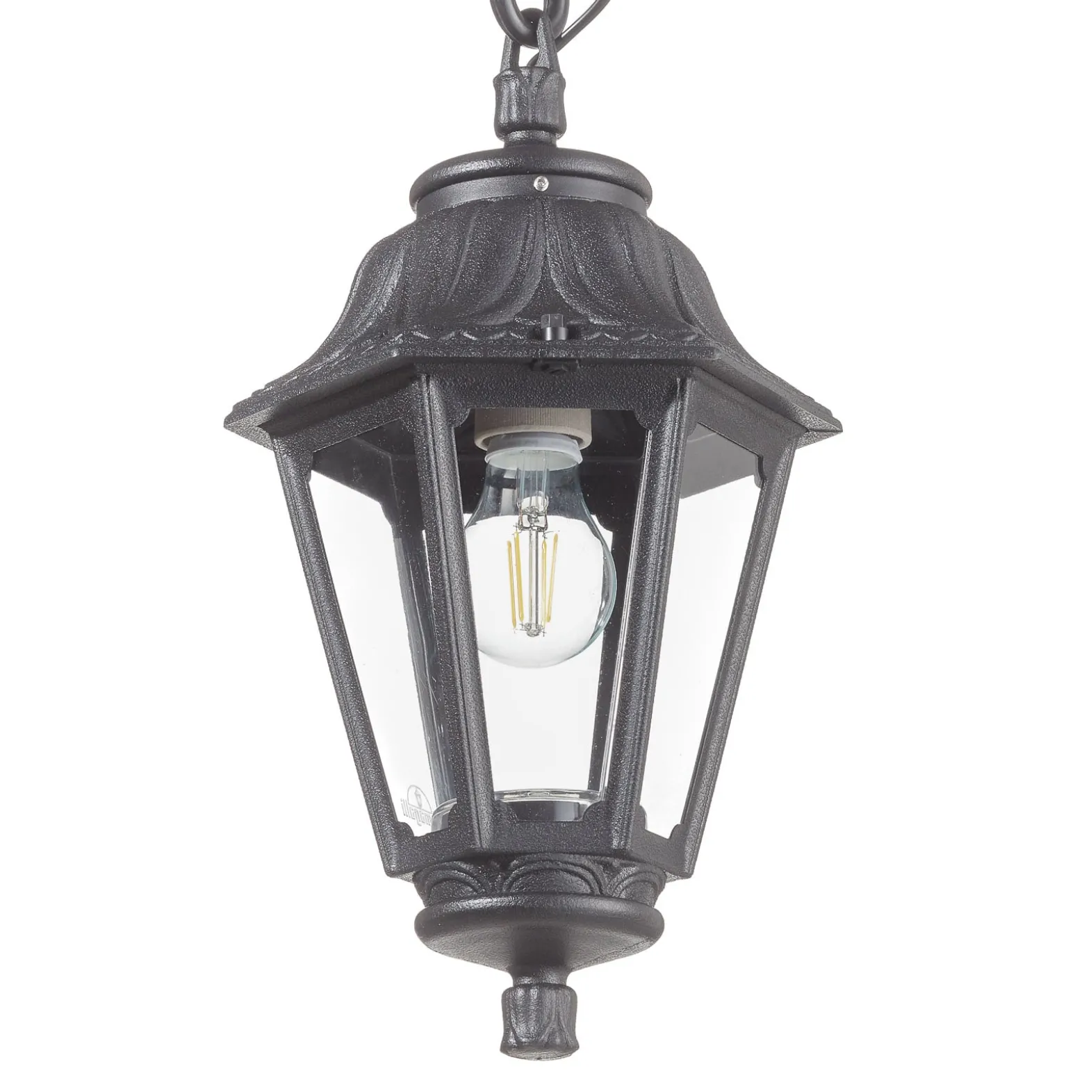 LED-riippuvalo Sichem Anna 6W 2 700 K musta/kirkas