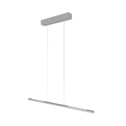 LED-ripustusvalaisin Bande, ylös/alas, teräs, 120 cm, CCT, himmennin,