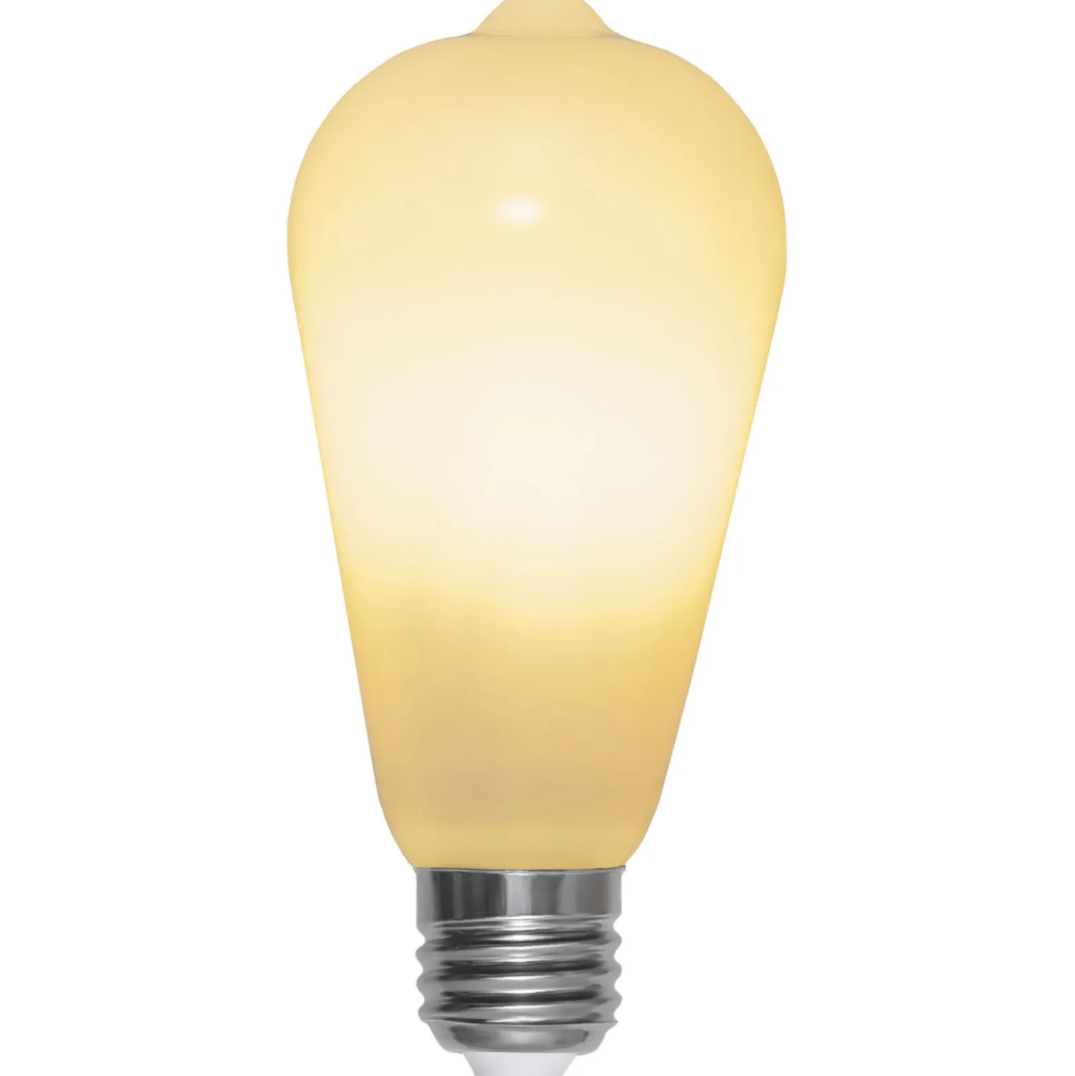 LED-rustiikkilamppu E27 ST64 6,5W 3-step-dim, opal