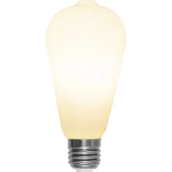 LED-rustiikkilamppu E27 ST64 6,5W 3-step-dim, opal