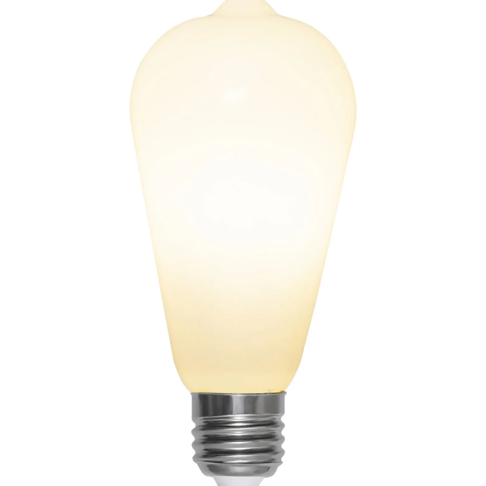 LED-rustiikkilamppu E27 ST64 6,5W 3-step-dim, opal