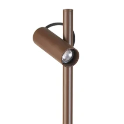 LEDS-C4 Juncus LED-maapistevalaisin, ruskea, 3000 K