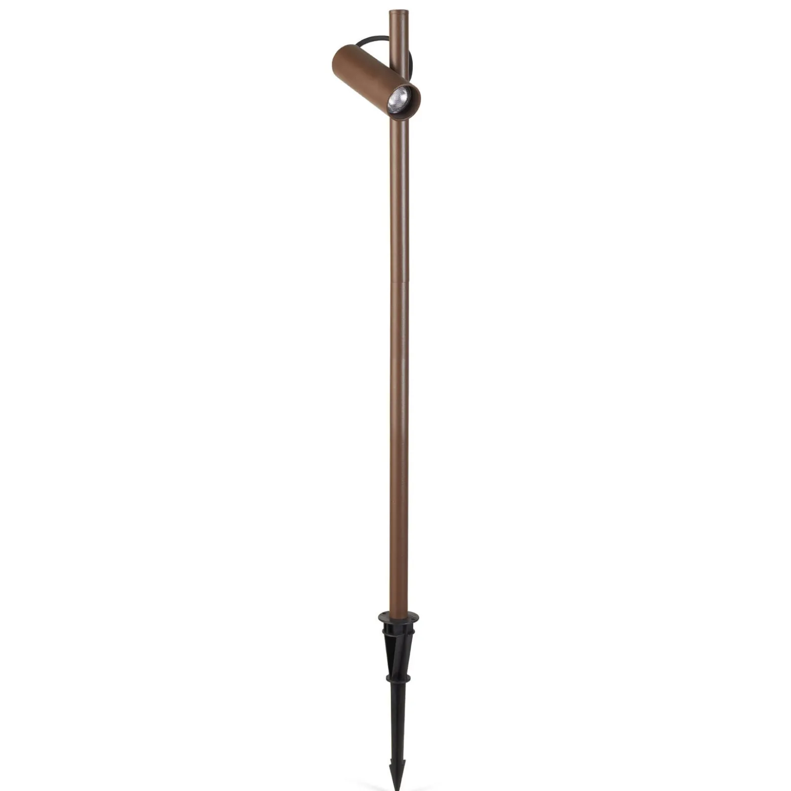 LEDS-C4 Juncus LED-maapistevalaisin, ruskea, 3000 K