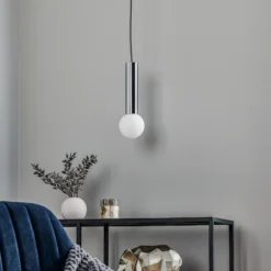 LEDS-C4 Mist kylpyhuoneen riippuvalo IP44 kromi