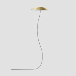LEDS-C4 Noway Single-LED-valaisin taivutettu kulta