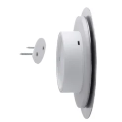 LED-seinävalaisin akku Puntua Ø 18 cm alumiini