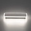 LED-seinävalaisin Aluro, metalli, nikkelin värinen, CCT, himmennettävä
